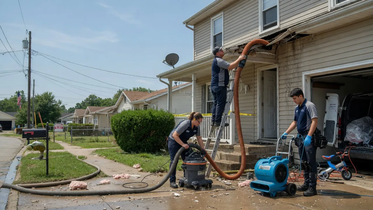Water Damage Restoration in Peytona, WV near me